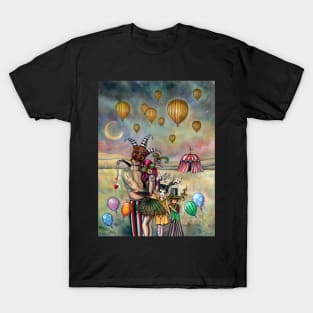 Ten of Cups Tarot Carnival Art from 78 Tarot Fantasy T-Shirt